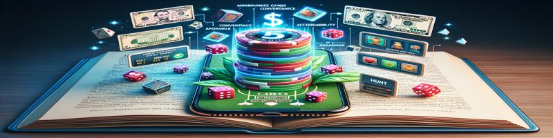 Advantages of Mobile Gaming at 5 Dollar Minimum Deposit Casinos