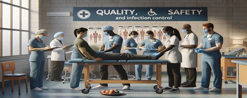 Quality, safety and infection control